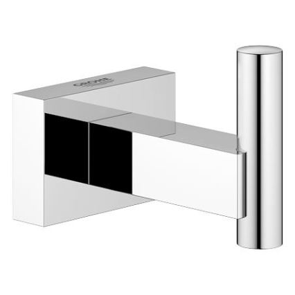 GROHE 40511001 - Bademantelhaken ESSENTIALS CUBE, glänzender Chrom