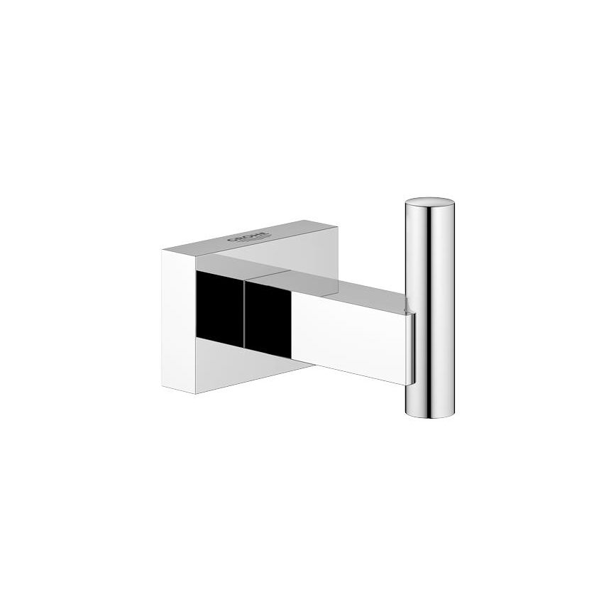 GROHE 40511001 - Bademantelhaken ESSENTIALS CUBE, glänzender Chrom