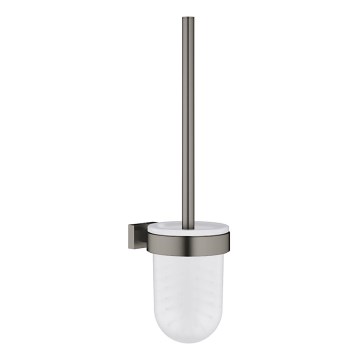GROHE 40513AL1 - Set per la pulizia del WC ESSENTIALS CUBE grafite