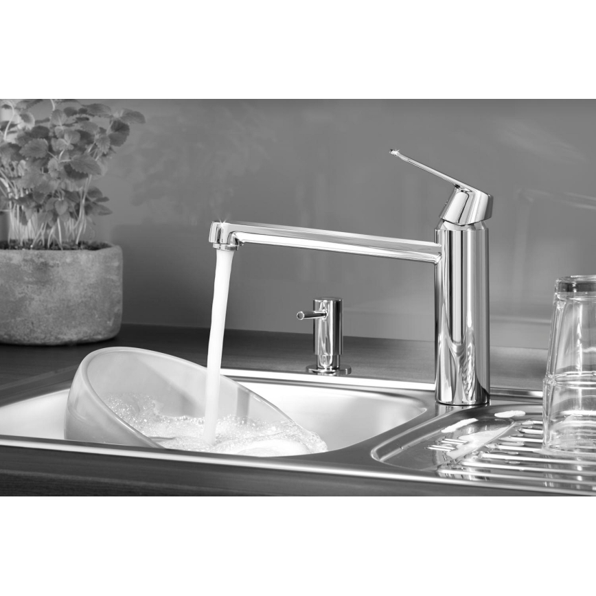 GROHE 40535000 - Distributeur de savon COSMOPOLITAN 500 ml chrome brillant