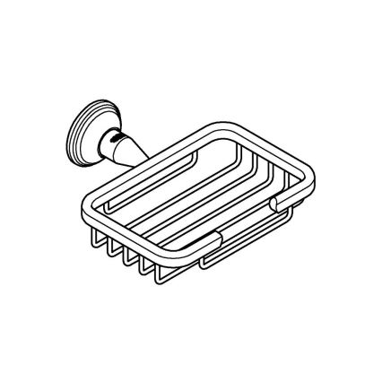 GROHE 40659001 - Mensola angolare ESSENTIALS AUTHENTIC cromo lucido