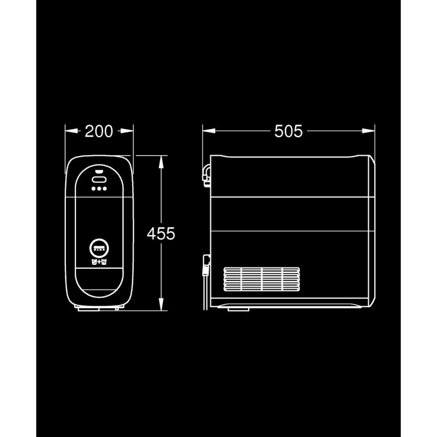 GROHE 40711001 - Unité de refroidissement BLUE HOME blanche