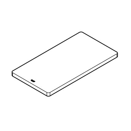 GROHE 40750HV0 - Planche à découper 450 × 240 × 19 mm en bois