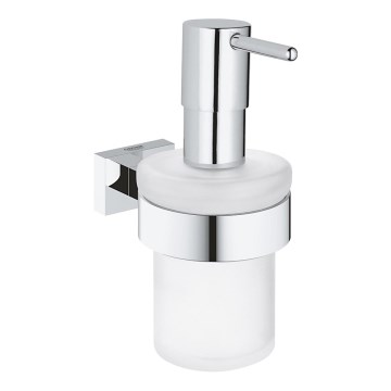 GROHE 40756001 - Distributeur de savon liquide ESSENTIALS CUBE 160 ml chrome poli