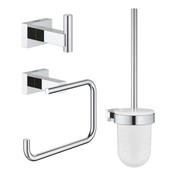 GROHE 40757001 - Zubehör-Set ESSENTIALS CUBE glänzender Chrom