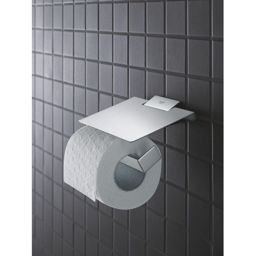 GROHE 40781000 - Porta carta igienica SELECTION CUBE cromo lucido