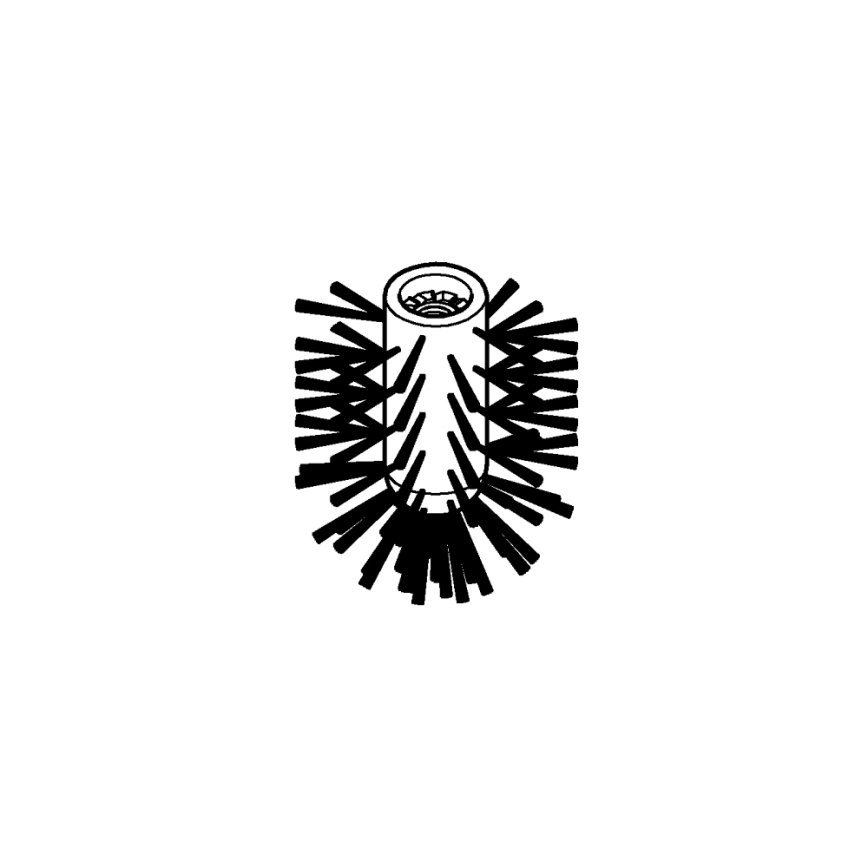 GROHE 40791001 - Ersatzbürste ESSENTIALS weiß