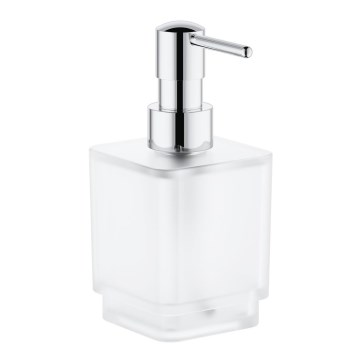 GROHE 40805000 - Dispenser per sapone liquido SELECTION CUBE 300 ml cromo lucido