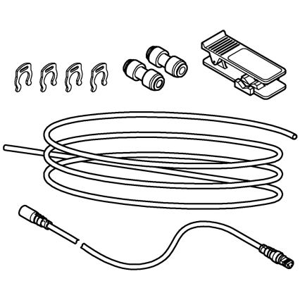 GROHE 40843000 - Set di prolunga BLUE, cromo lucido