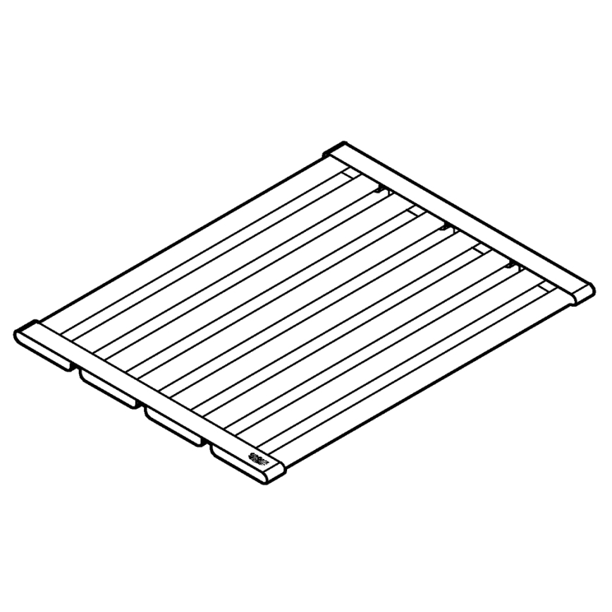 GROHE 40856SD0 - Égouttoir 450 × 348 mm inox brossé