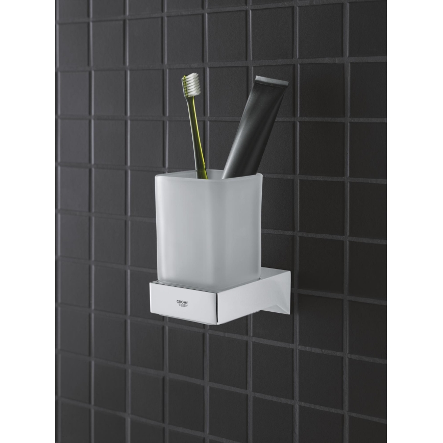 GROHE 40865000 - Halter SELECTION CUBE, glänzender Chrom