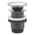 GROHE 40869000 - Ablaufgarnitur Ø 63 mm, glänzender Chrom
