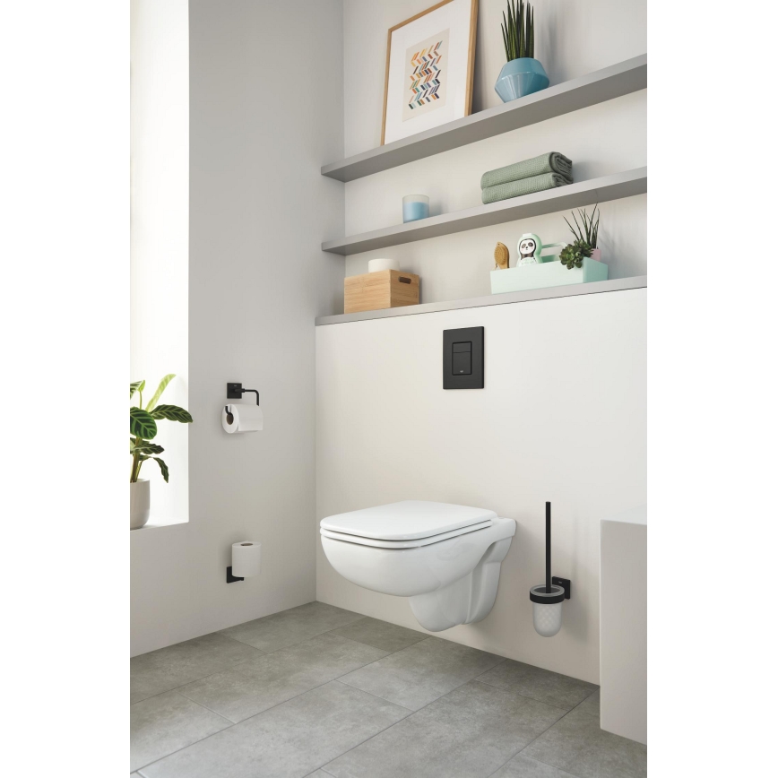 GROHE 409782430 - Toilettenpapierhalter START CUBE schwarz