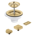 GROHE 40996GN0 - Ablaufgarnitur für Küchenspülen, goldfarben