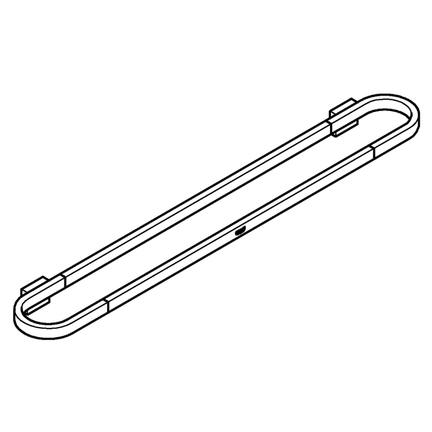 GROHE 41056000 - Porta asciugamani SELECTION 600 mm cromo lucido