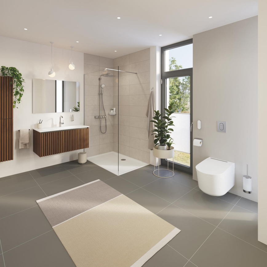 GROHE 41059000 - Doppelter Handtuchhalter SELECTION 411 mm, glänzend verchromt