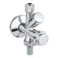 GROHE 41073000 - Kombi-Eckventil WAS 12” × 38” hochglänzend verchromt