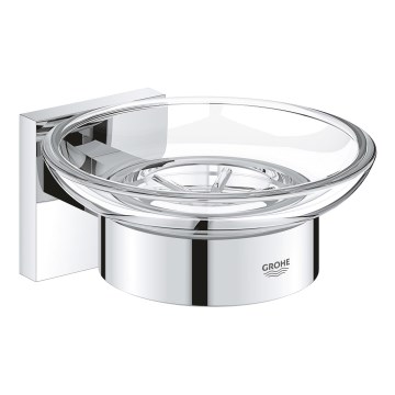 GROHE 41096000 - Porte-savon START CUBE 110 × 56 × 125 mm chromé brillant