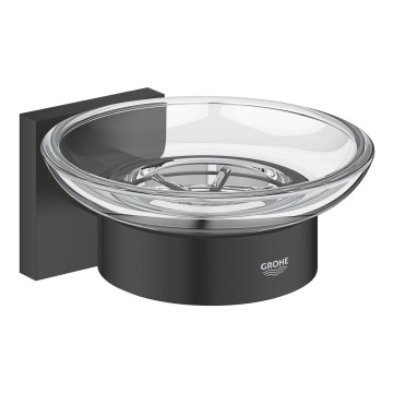 GROHE 410962430 - Portasapone START CUBE 110 x 56 x 125 mm nero