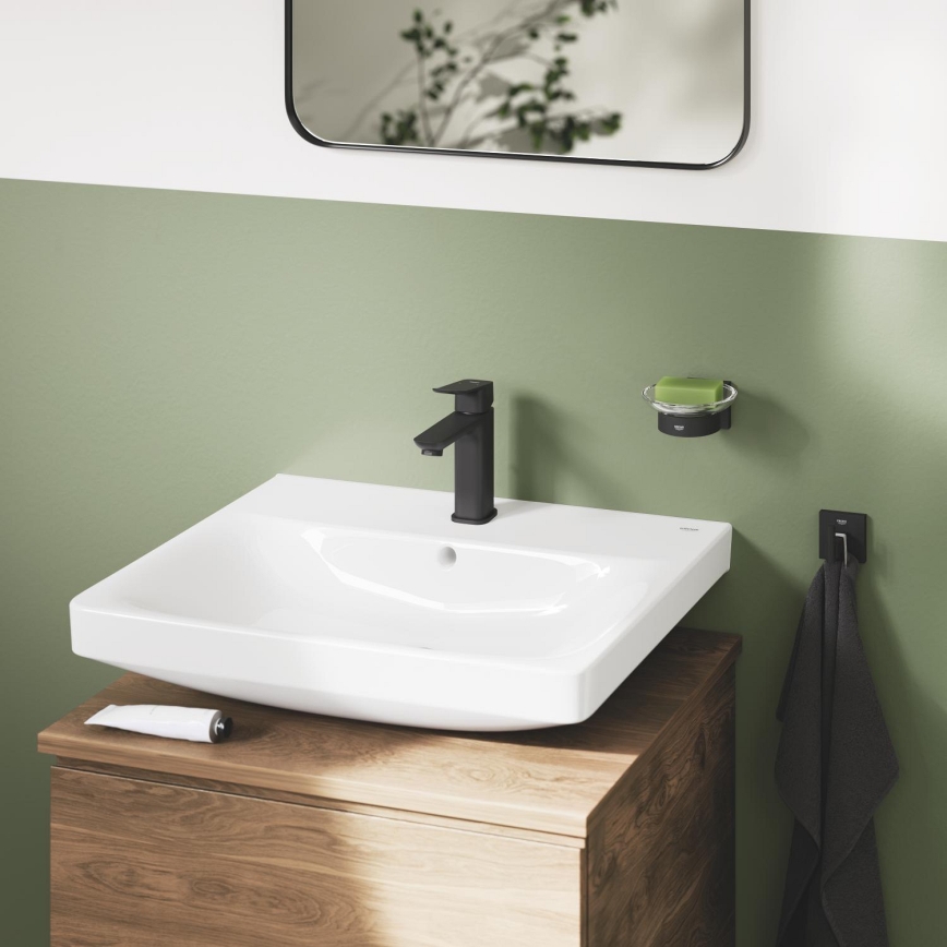 GROHE 410962430 - Porte-savon START CUBE 110 x 56 x 125 mm noir