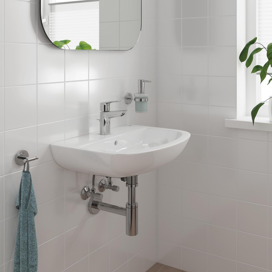 GROHE 41097DC0 - Glas mit Halterung START CUBE, Edelstahl