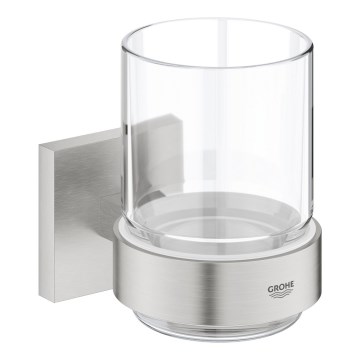 GROHE 41097DC0 - Gobelet avec support START CUBE en inox