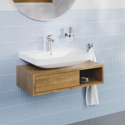 GROHE 41098000 - Dispenser per sapone liquido START CUBE 160 ml, cromo lucido