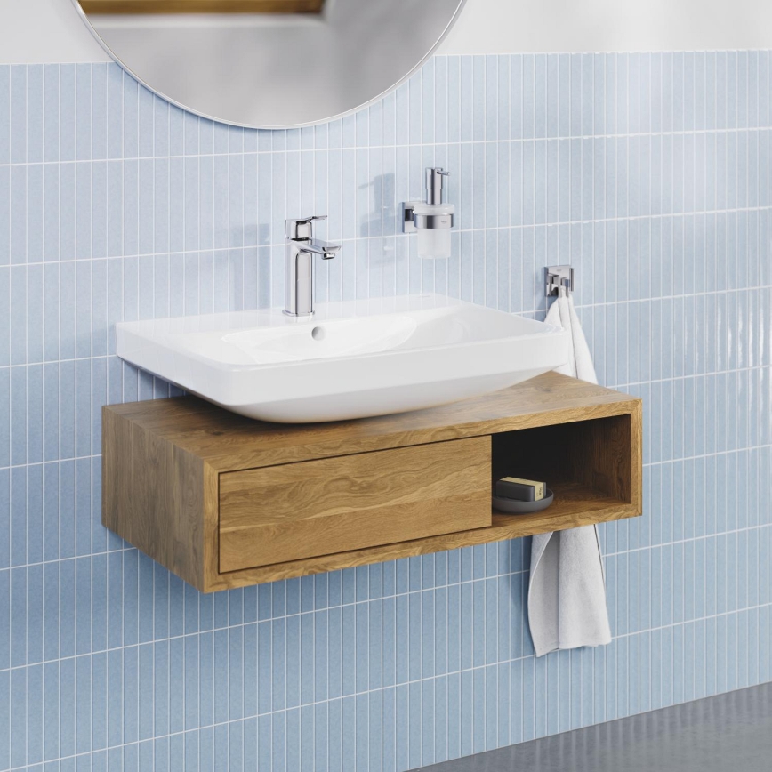 GROHE 41098000 - Dispenser per sapone liquido START CUBE 160 ml, cromo lucido