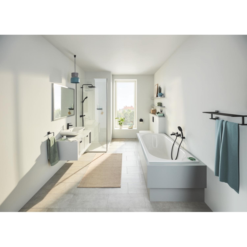 GROHE 410992430 - Multi-Handtuchhalter START CUBE 600 mm schwarz