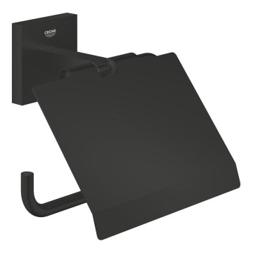 GROHE 411022430 - Porte-rouleau de papier toilette START CUBE noir