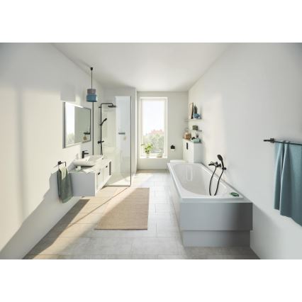 GROHE 411042430 - 2-armiger Handtuchhalter START CUBE 654 mm schwarz
