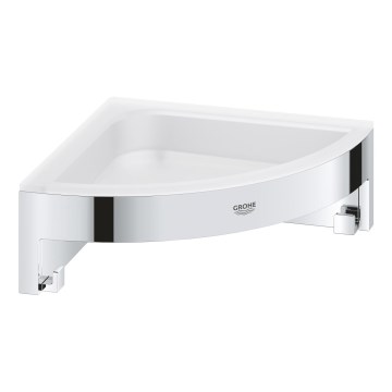 GROHE 41106000 - Étagère d'angle pour douche START CUBE 16 cm, chrome poli