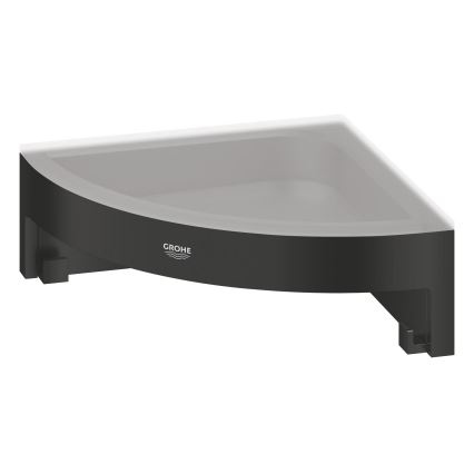 GROHE 411062430 - Eck-Duschablage ESSENTIALS 250 × 250 mm schwarz