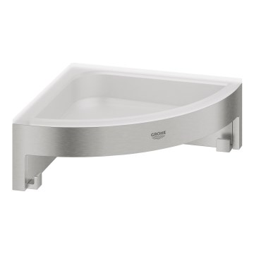 GROHE 41106DC0 - Eck-Duschablage START CUBE 200 x 200 x 60 mm Edelstahl