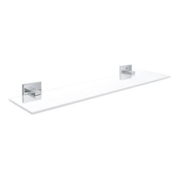 GROHE 41109000 - Mensola in vetro START CUBE 530 mm cromato lucido