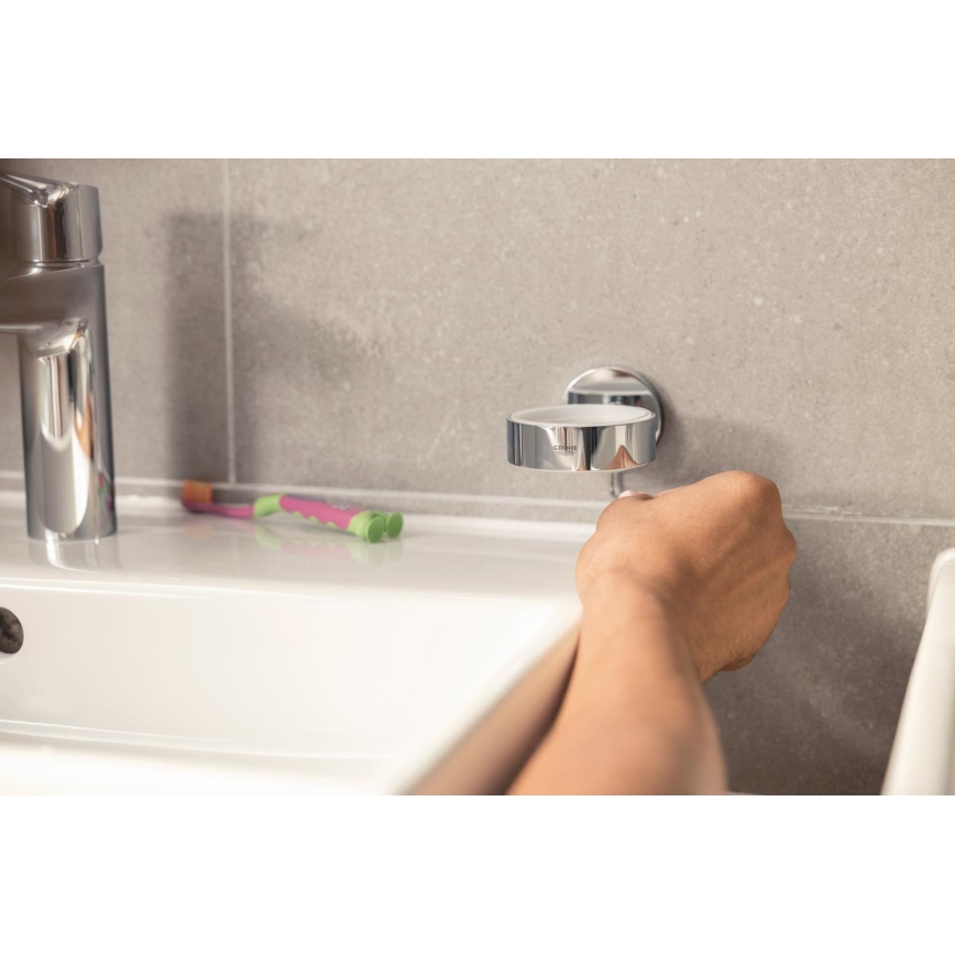 GROHE 41123DC0 - Set di accessori START CUBE in acciaio inox