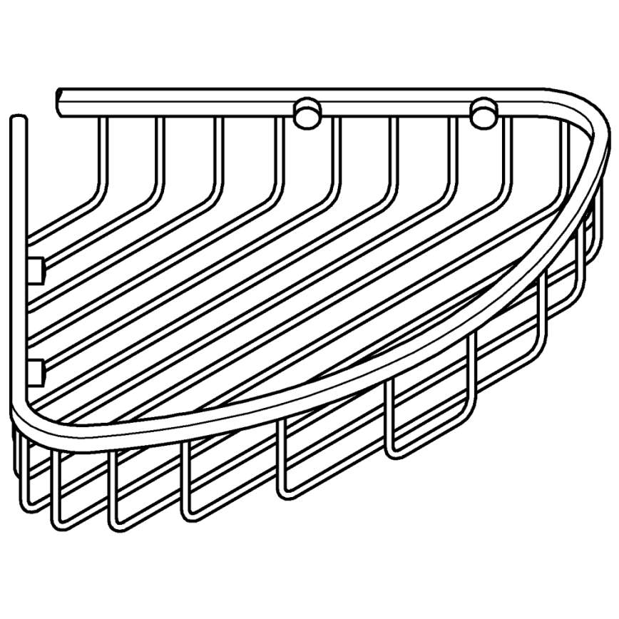 GROHE 41172000 - Étagère d'angle QUICKFIX START COSMOPOLITAN 30,3 × 5,3 cm, finition chromée
