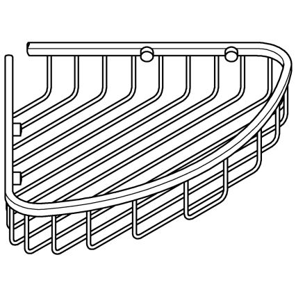 GROHE 41172000 - Mensola angolare QUICKFIX START COSMOPOLITAN 30,3 × 5,3 cm cromata