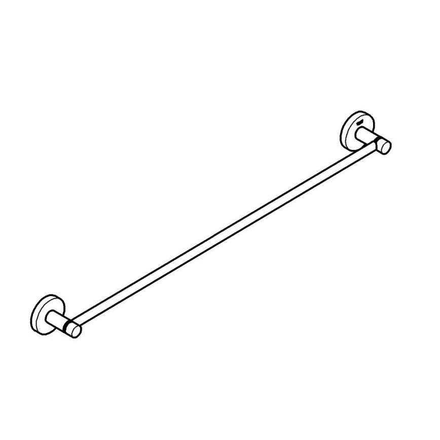 GROHE 411782430 - Porte-serviettes START 654 mm noir