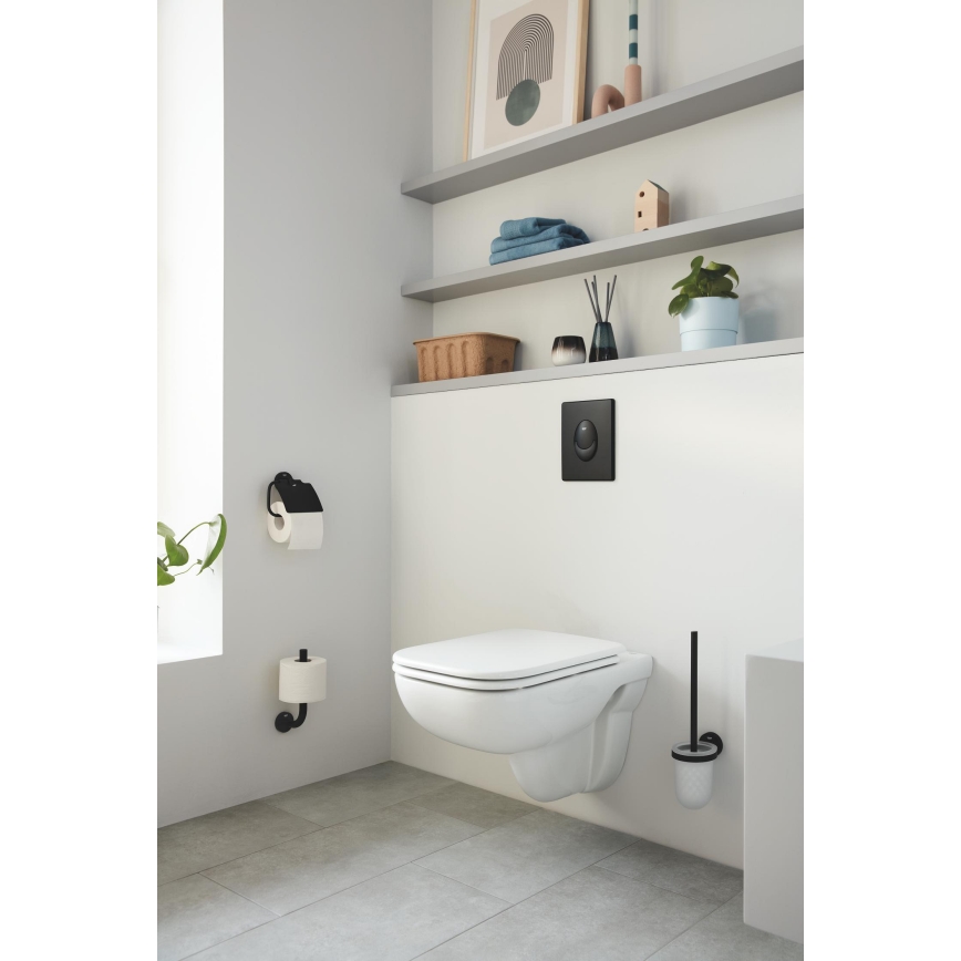 GROHE 411862430 - Porta riserva per carta igienica START 116 x 232 mm nero