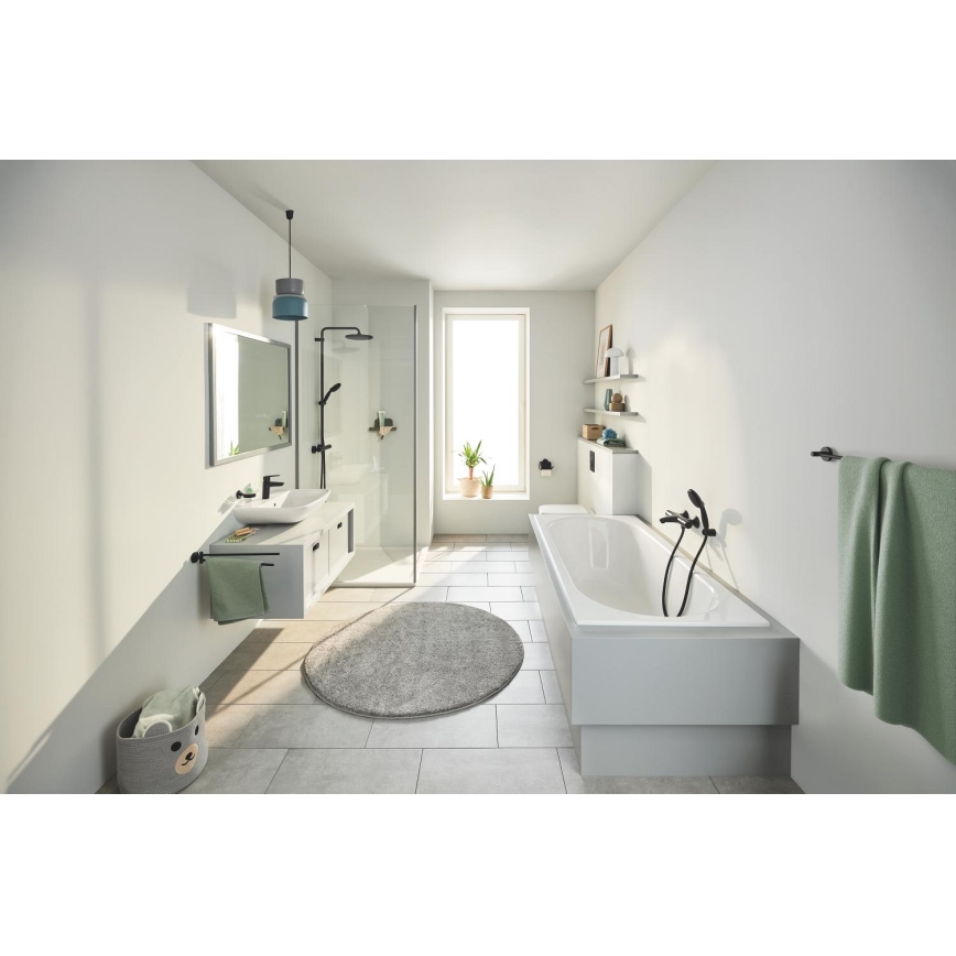 GROHE 411872430 - Porta asciugamani START 854 mm nero
