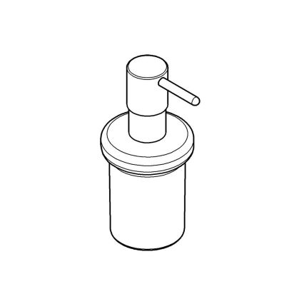 GROHE 41188DC0 - Dosatore di sapone START 160 ml in acciaio inossidabile