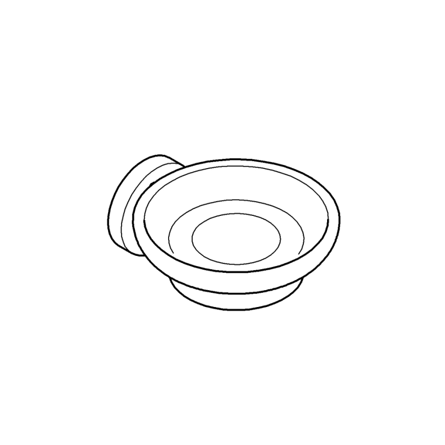 GROHE 41193000 - Porte-savon ESSENTIALS, chromé brillant