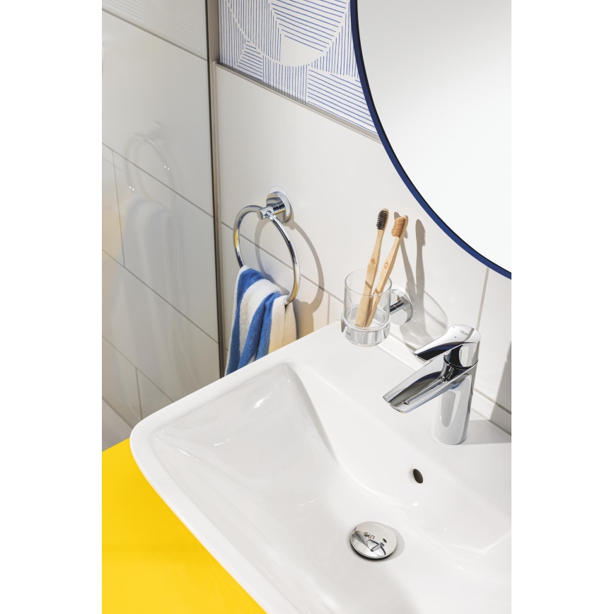 GROHE 41194000 - Bicchiere con supporto START 96 × 106 mm cromo lucido