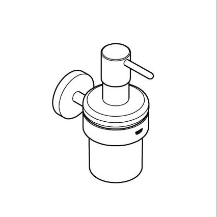GROHE 41195000 - Distributeur de savon liquide START 160 ml, chrome brillant