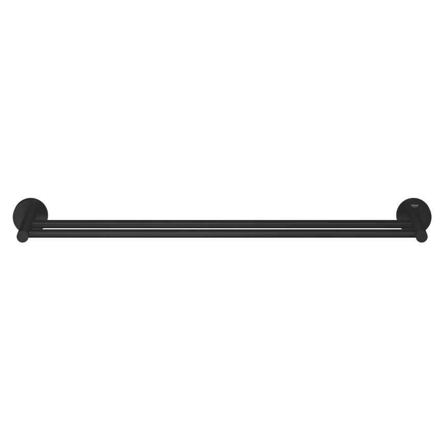 GROHE 412032430 - Porta asciugamani a due bracci START 654 mm nero