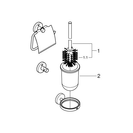 GROHE 412042430 - Kit di accessori START nero