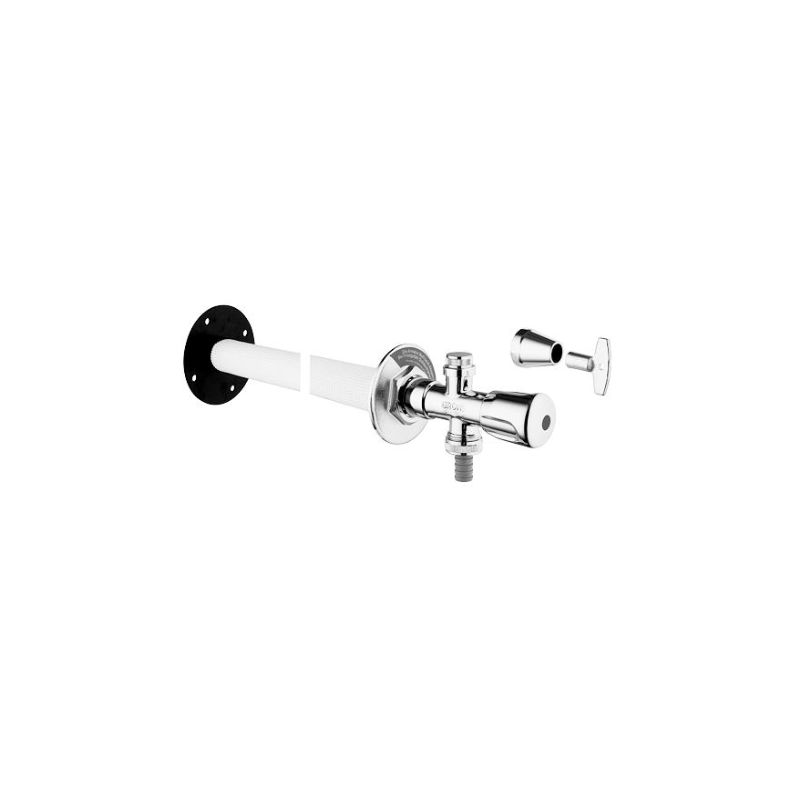 GROHE 41208000 - Valvola da parete per esterni EUROTEC DN 15 cromo lucido