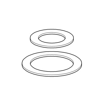 GROHE 43808000 - Dichtung für Ablaufkolben schwarz