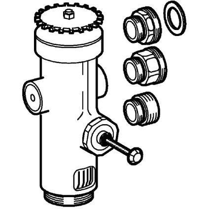 GROHE 43996000 - Sistema di scarico a pressione RONDO 3”